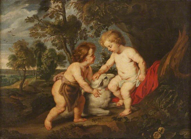 Dzieciątko Jezus i święty Jan - Peter Paul Rubens