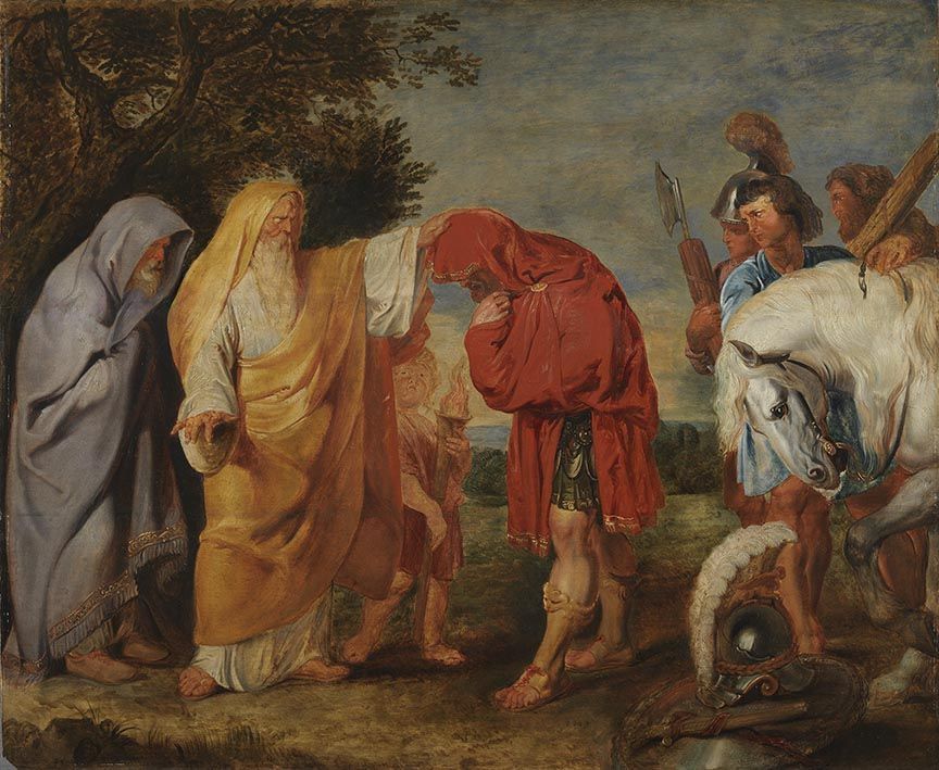 Poświęcenie Deciusa Musa - Peter Paul Rubens