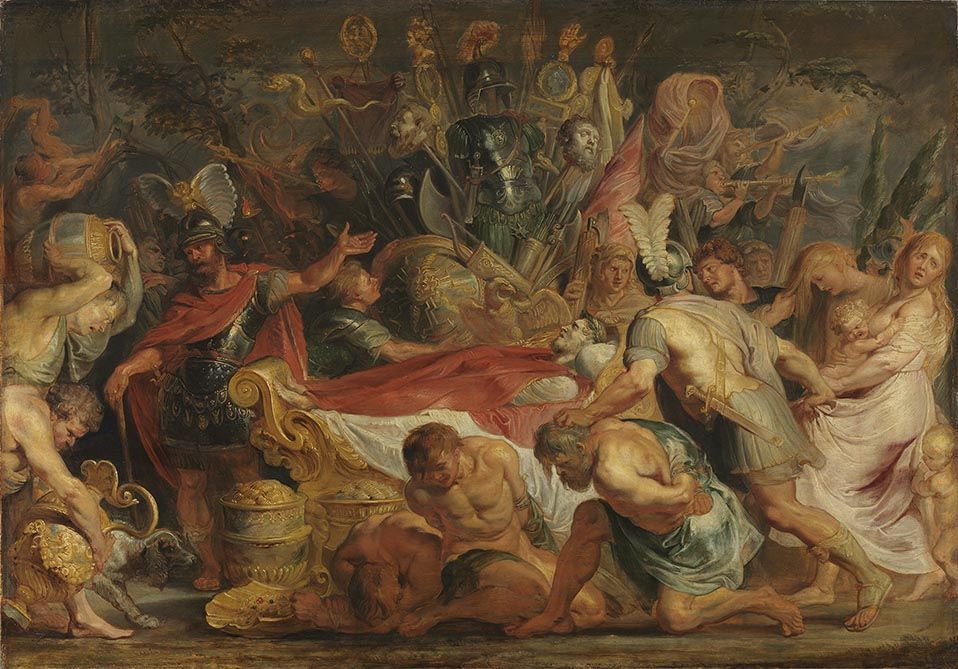Uległość Decjusza Musa (Tytus Liwiusz VIII, 6-9-10), po 1616 - Peter Paul Rubens