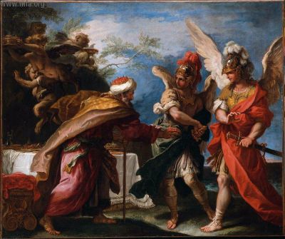 Phineas i synowie Borée - Sebastiano Ricci