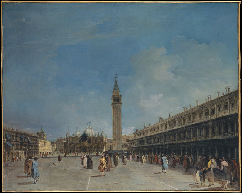 Plac Świętego Marka - Francesco Guardi