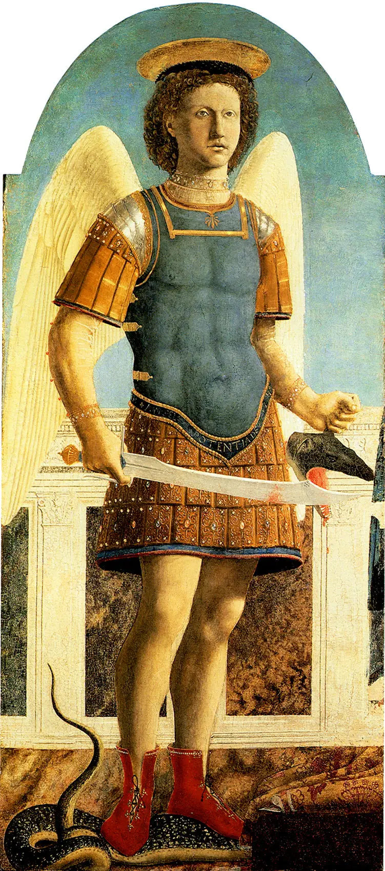Święty Michał - Piero della Francesca