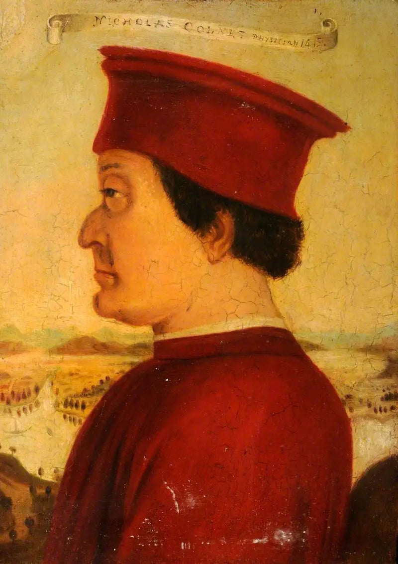 Federico da Montefeltro, książę Urbino - Piero della Francesca