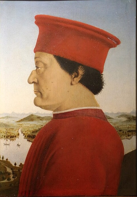 Portret Frédérica de Montefeltro – Piero della Francesca (około 1472)