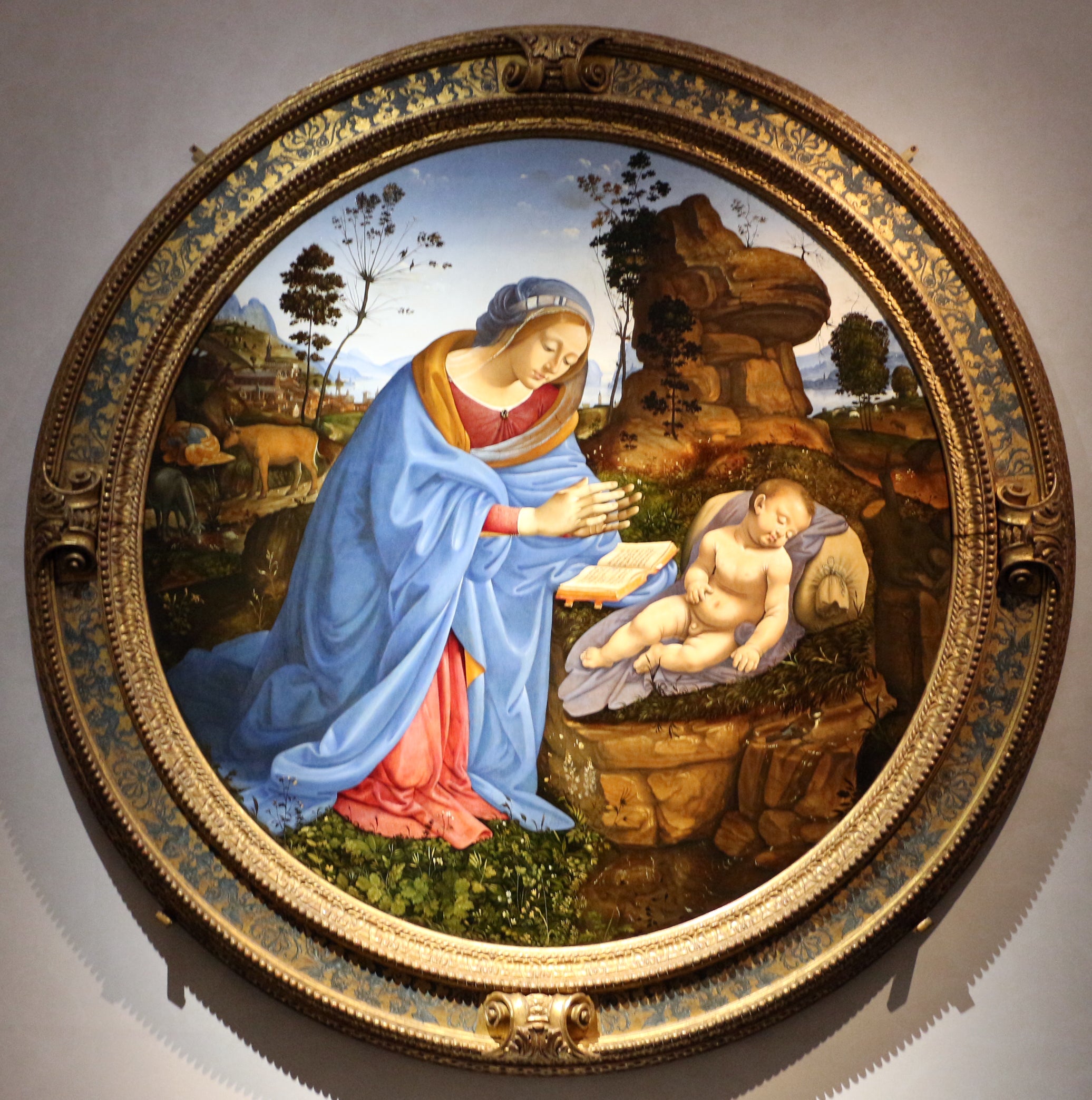 L'adoration de l'enfant - Piero di Cosimo