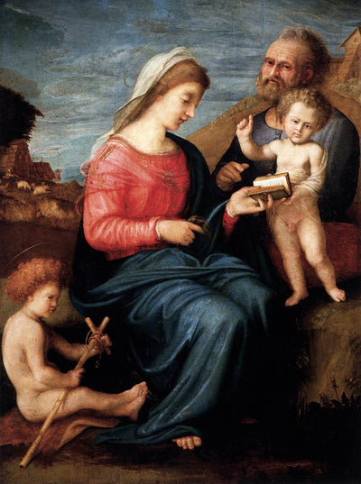La Sainte Famille avec St Jean enfant - Piero di Cosimo