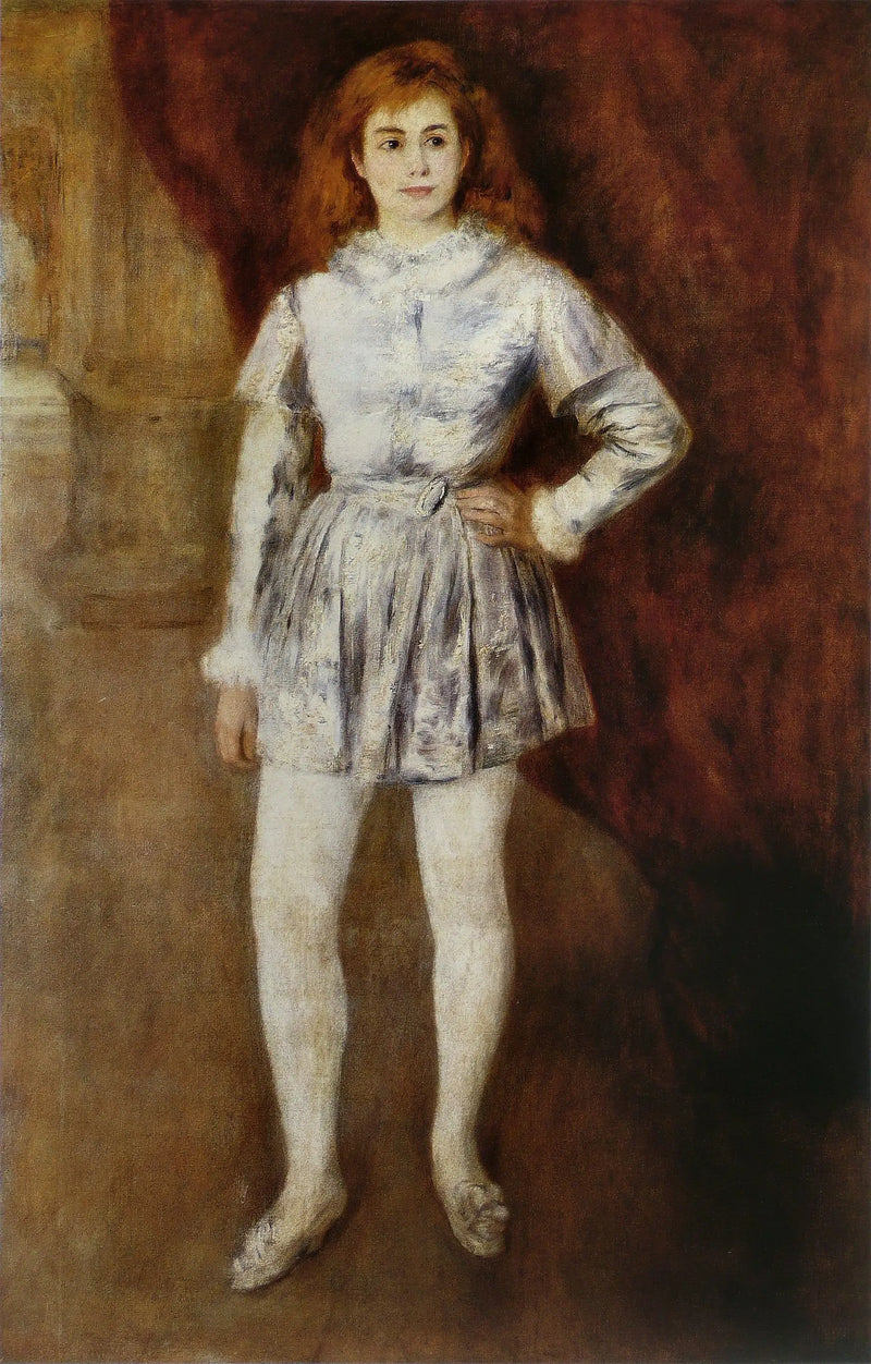 Pani Henriot w przebraniu - Pierre-Auguste Renoir
