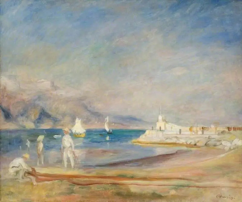 Saint-Tropez, Francja - Pierre-Auguste Renoir