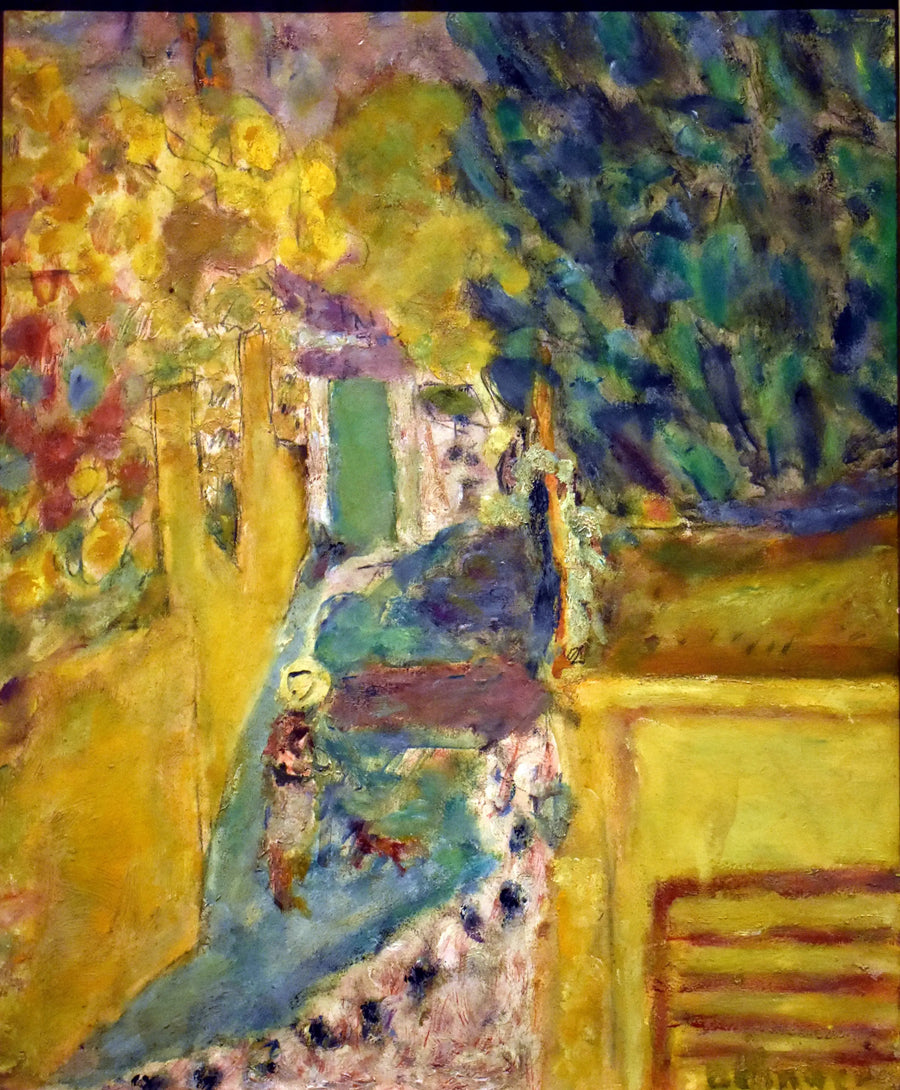 Schody w Cannet - Pierre Bonnard