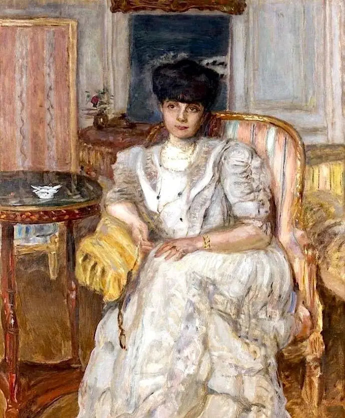 Portret księżniczki Hélène de Caraman-Chimay - Pierre Bonnard