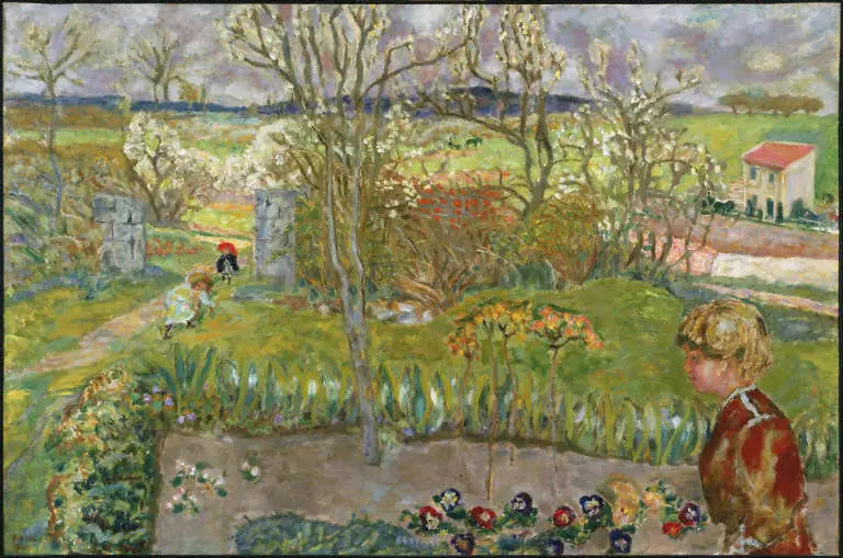 Początek wiosny - Pierre Bonnard