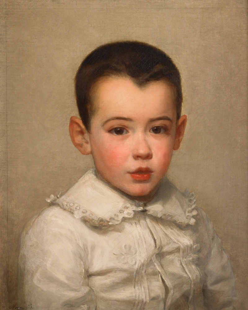 Portret Pierre'a Bracquemonda jako dziecka - Marie Bracquemond