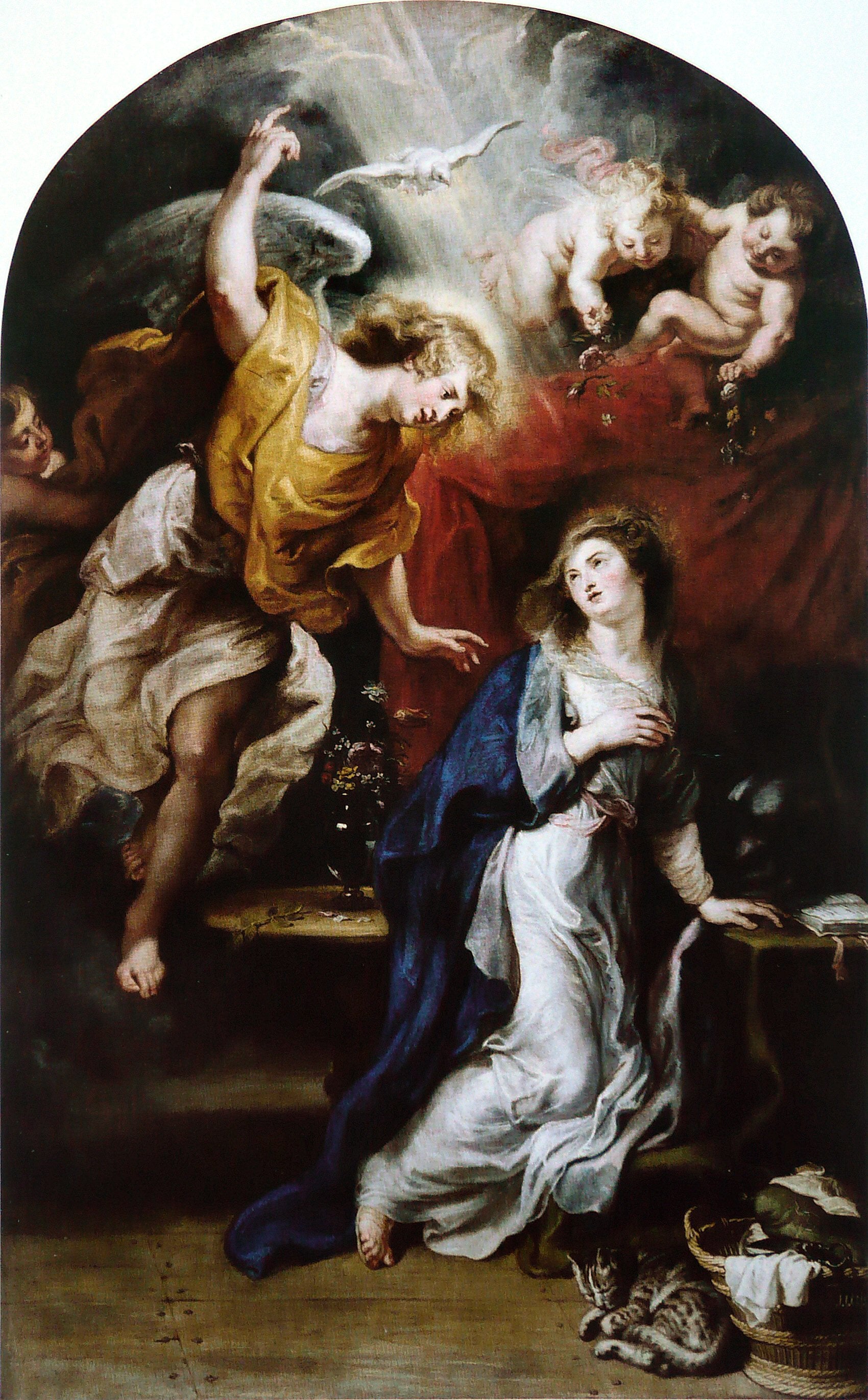 Zwiastowanie - Peter Paul Rubens