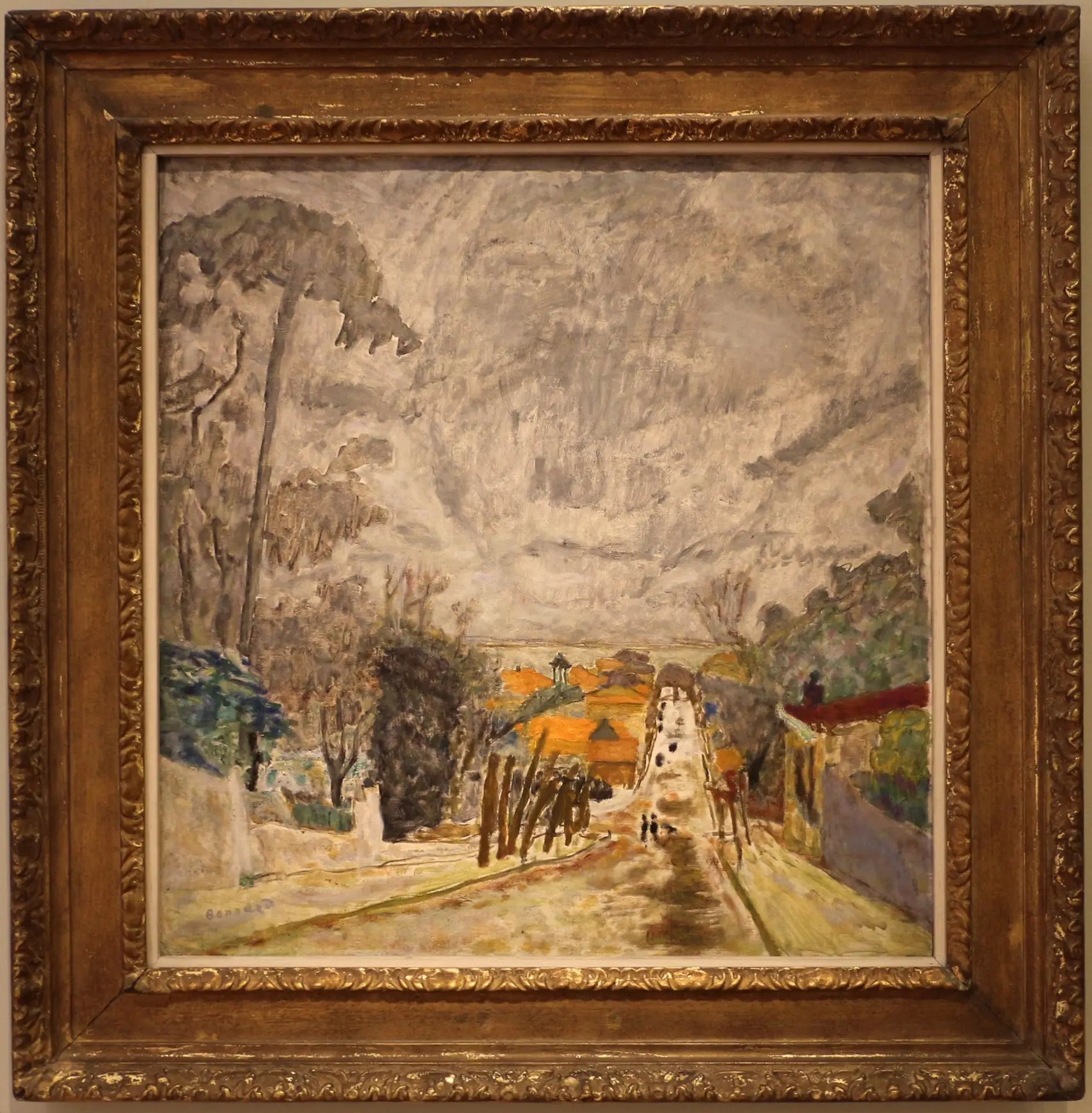 Reproduction du tableau « La route de Nantes - Pierre Bonnard » par Alpha Reproduction en peinture à l’huile