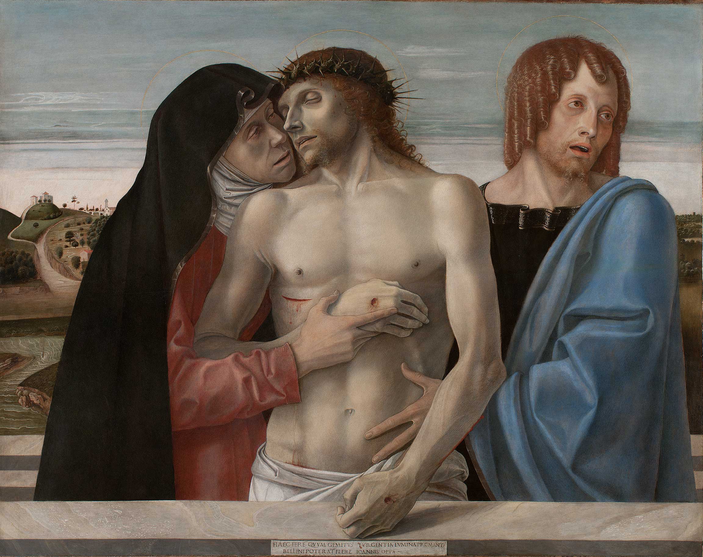 Pietà - Giovanni Bellini - Alpha Reproduction