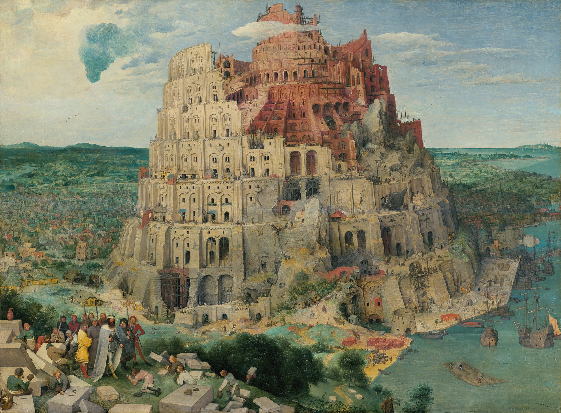 Wieża Babel - Pieter Brueghel Starszy