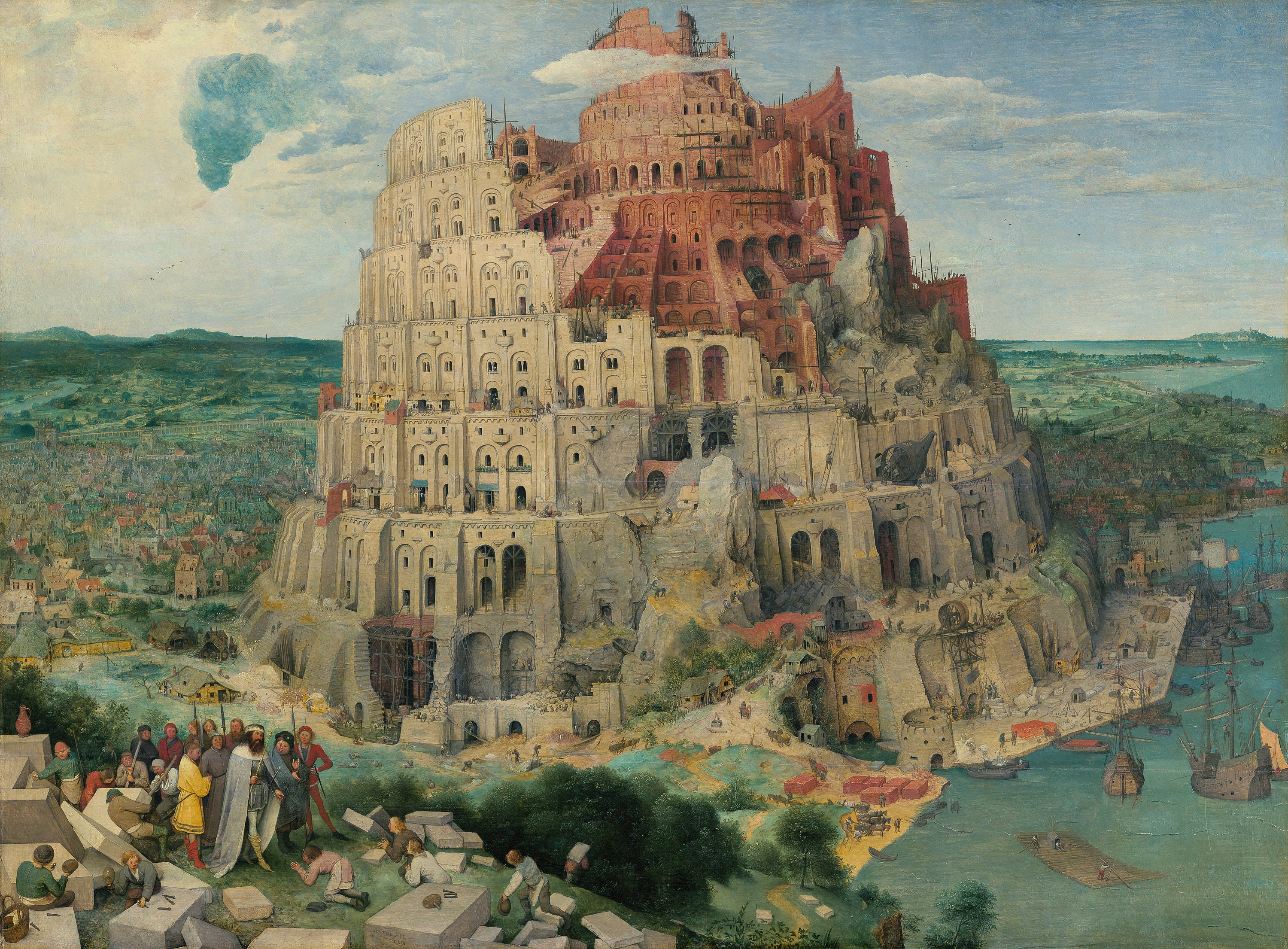 Wieża Babel - Pieter Brueghel Starszy