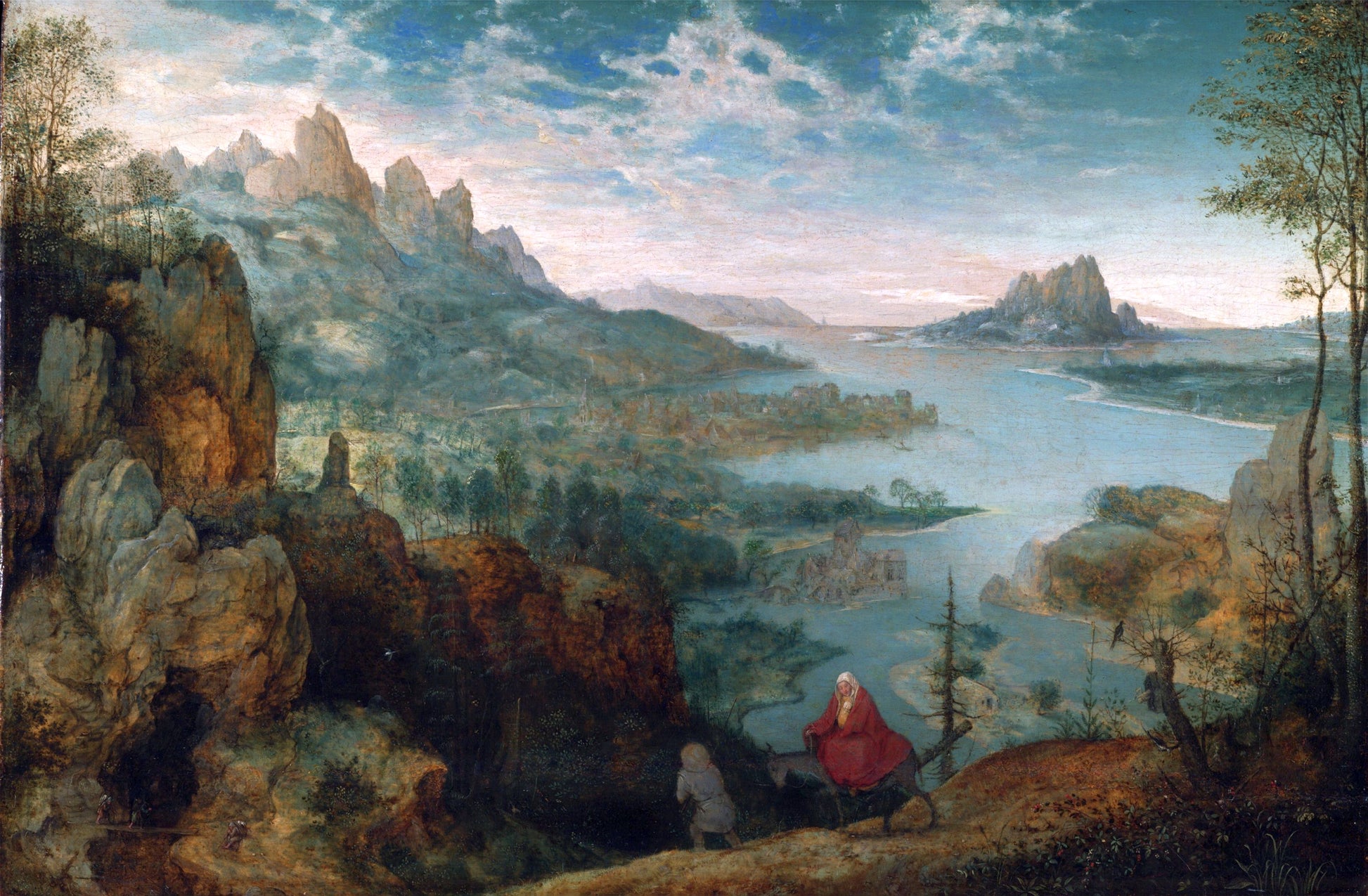 Ucieczka do Egiptu - Pieter Brueghel Starszy