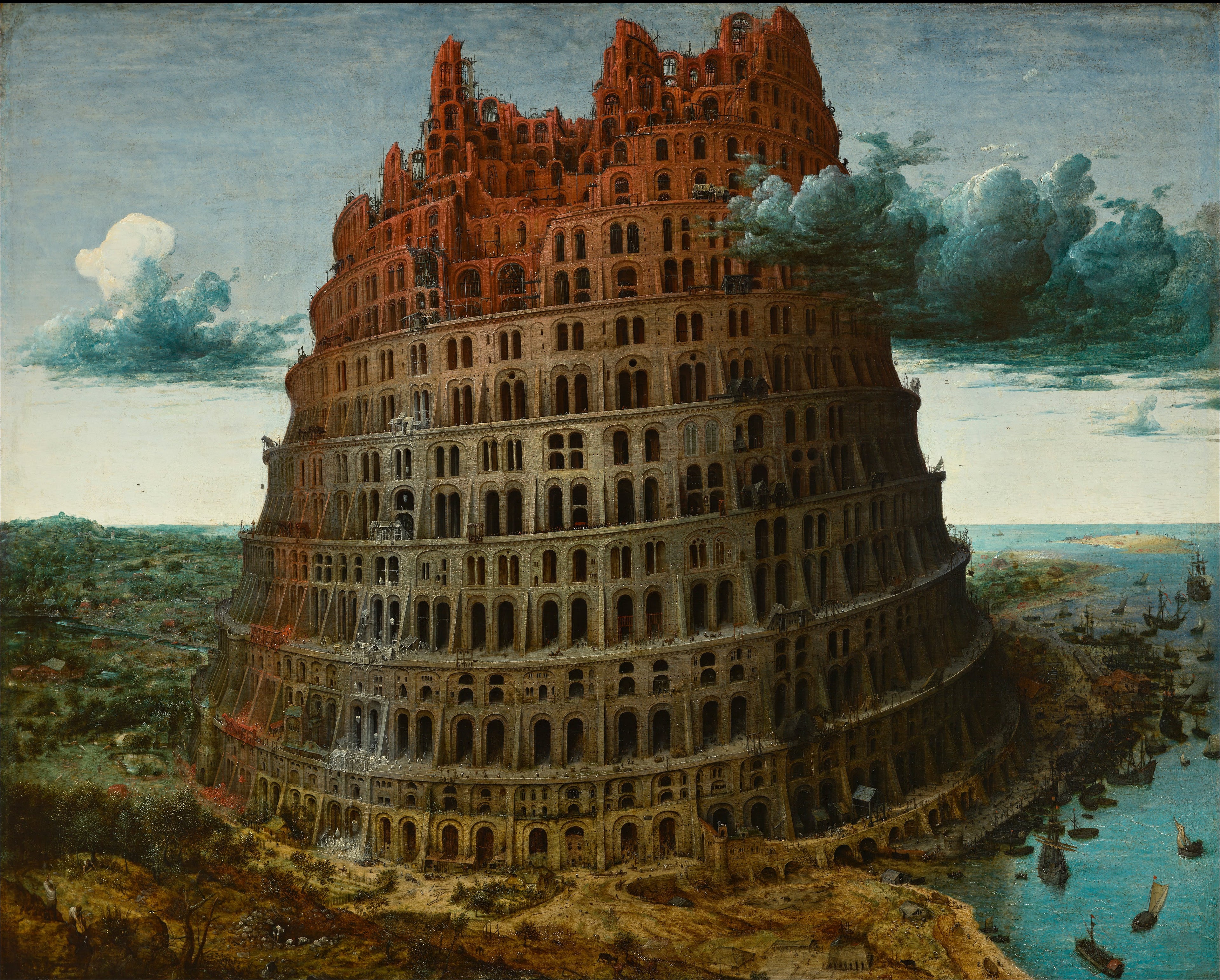 Wieża Babel - Pieter Brueghel Starszy