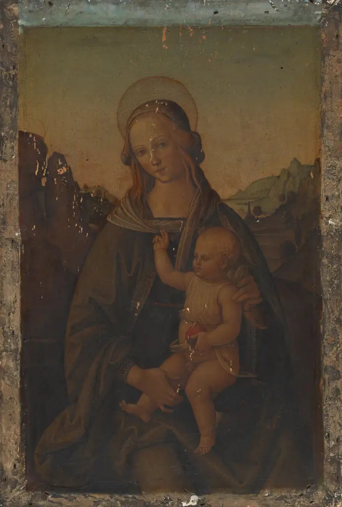 Vierge à l'Enfant - Pietro Perugino