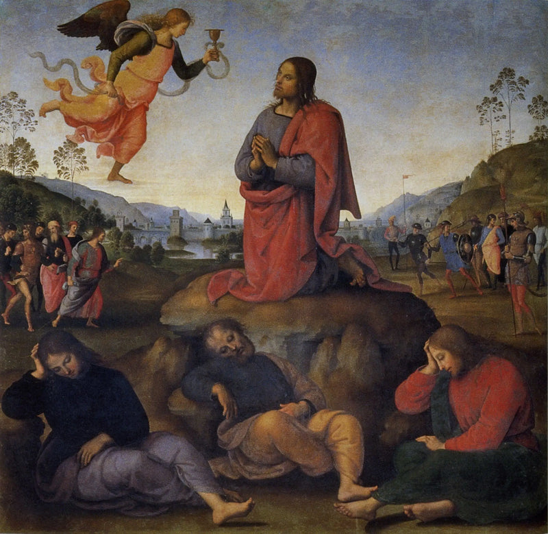 Agonia w ogrodzie - Pietro Perugino