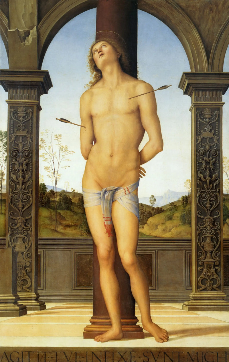 Święty Sebastian - Pietro Perugino