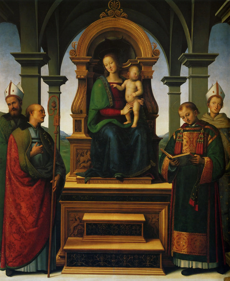 Retabel Dekemwirów - Pietro Perugino