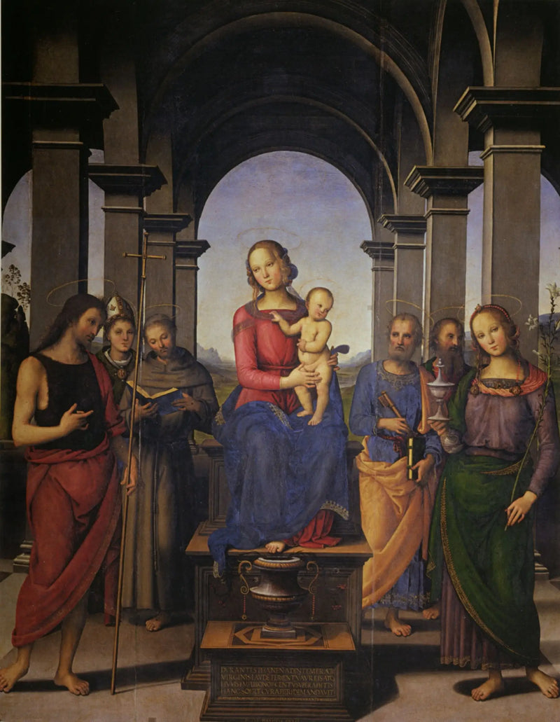 Retabel Fano - Pietro Perugino