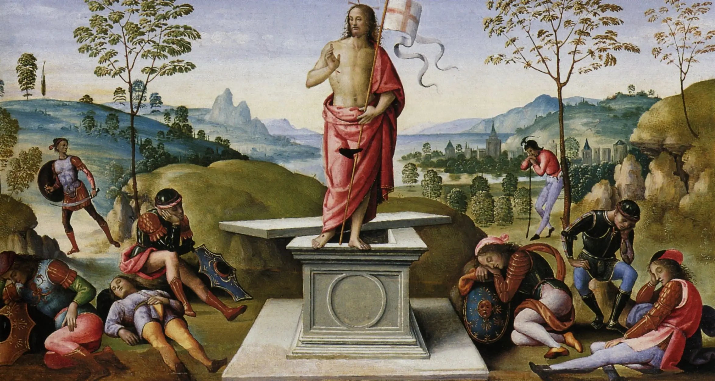 La Résurrection du Christ - Pietro Perugino - Alpha Reproduction