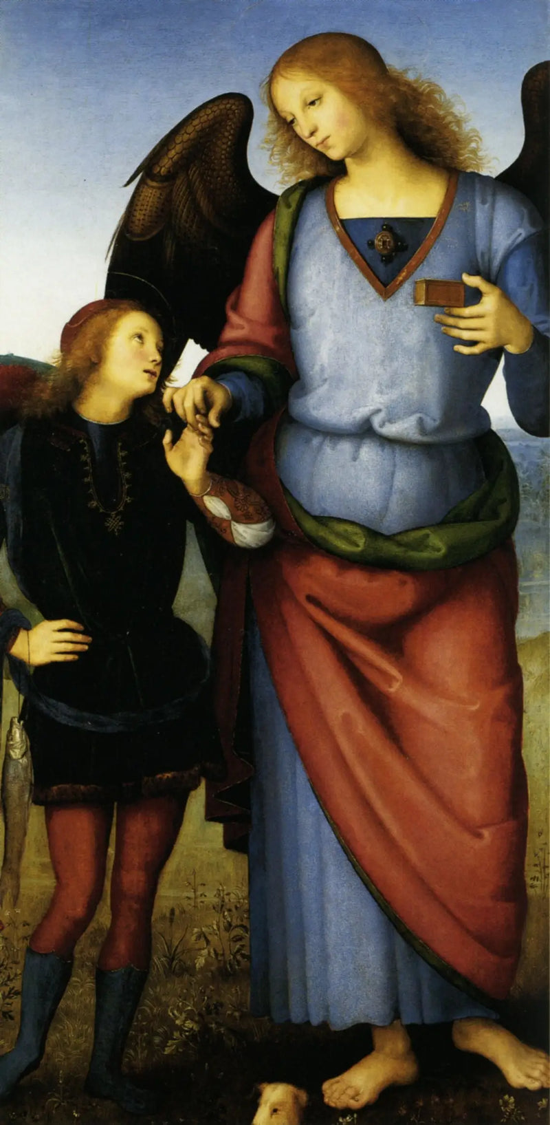 Archanioł Rafał i Tobiasz - Pietro Perugino