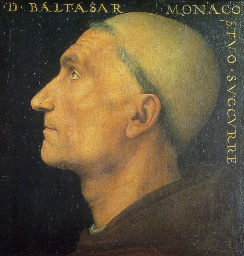 Portret mnicha Baldassarre - Pietro Perugino