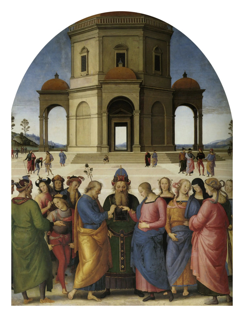 Wesele Niebieskiej - Pietro Perugino