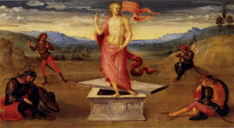 Zmartwychwstanie - Pietro Perugino