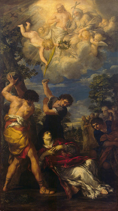Martyre de saint Étienne - Pietro da Cortona - Alpha Reproduction
