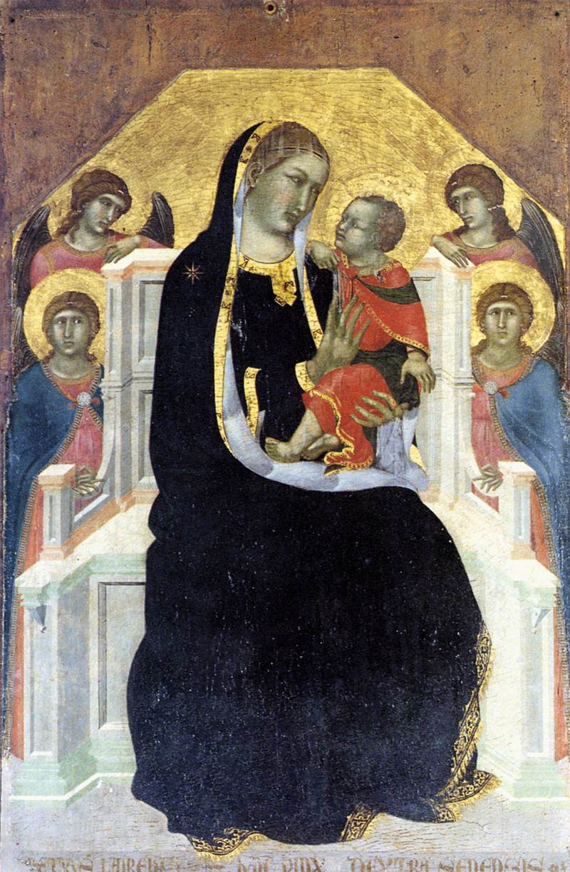 Majestat z Cortony - Pietro Lorenzetti