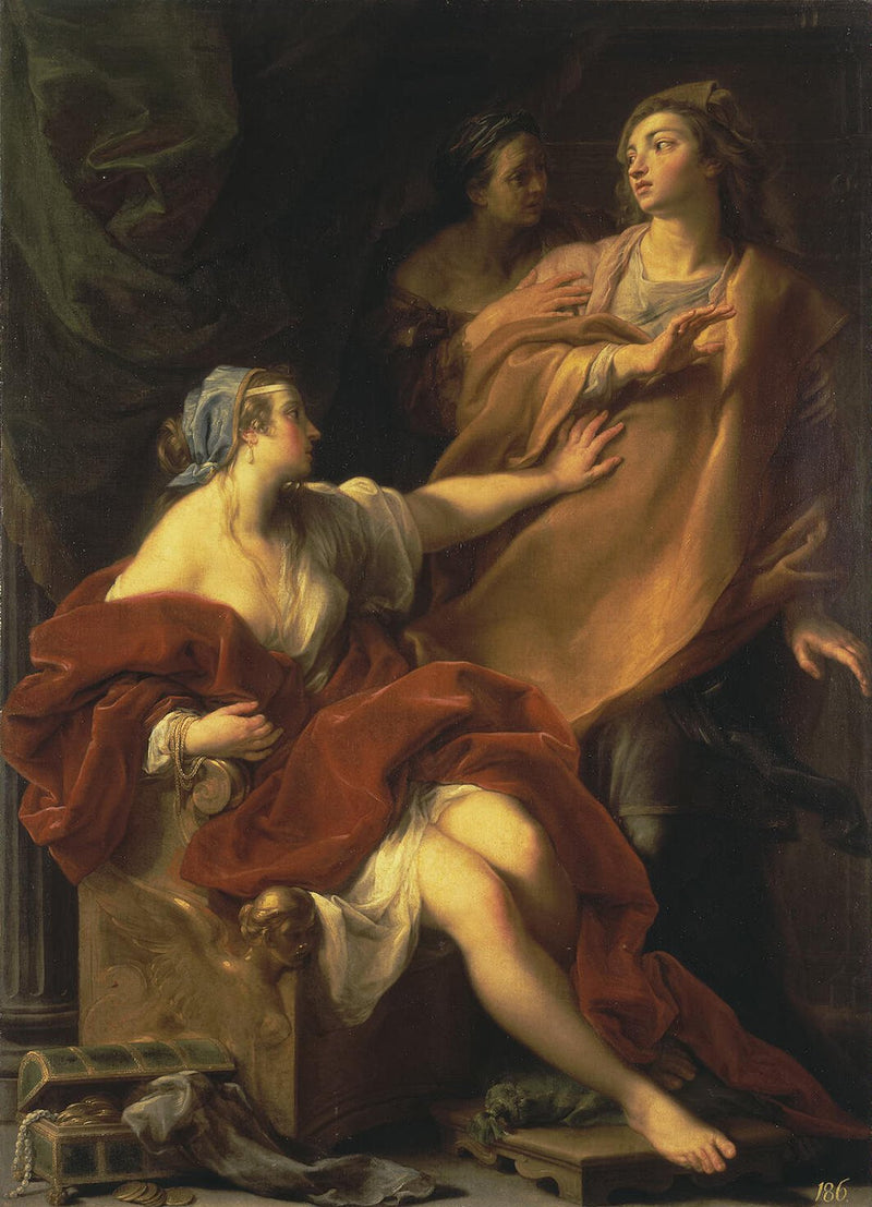 Allegoria zmysłowości - Pompeo Batoni