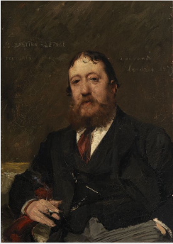 Portrait de Carlo Pellegrini, caricaturiste - Jules Bastien-Lepage