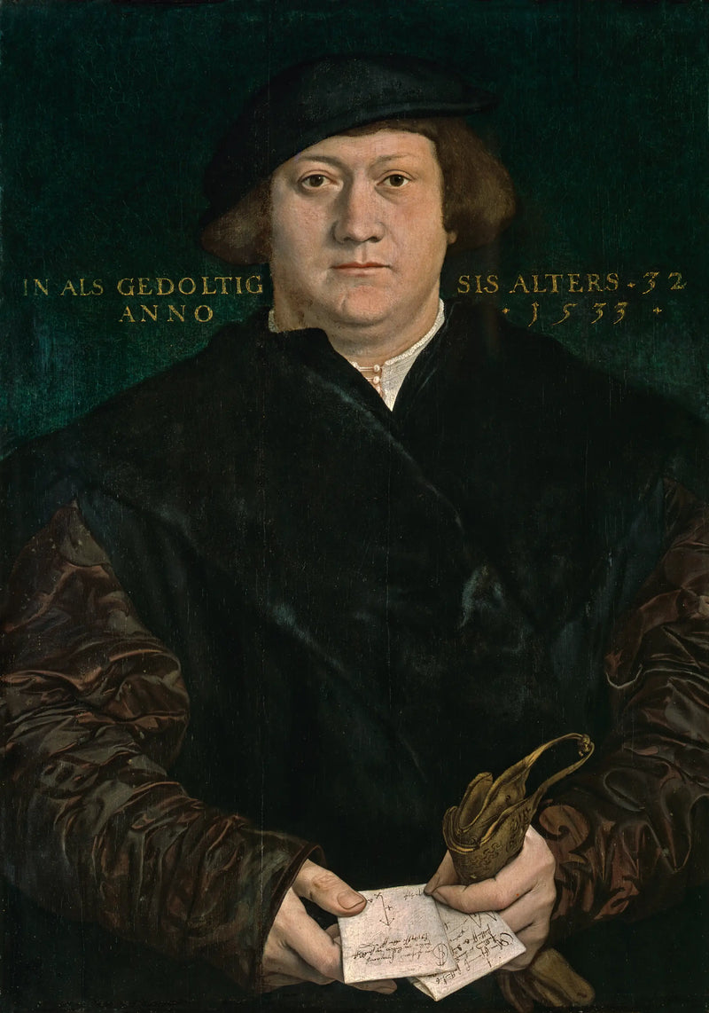 Portret Cyriaca Kale'a - Hans Holbein Młodszy