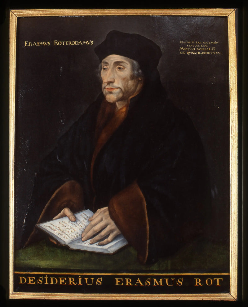 Portret Desideriusza Erasmusza, humanisty - Hans Holbein Młodszy