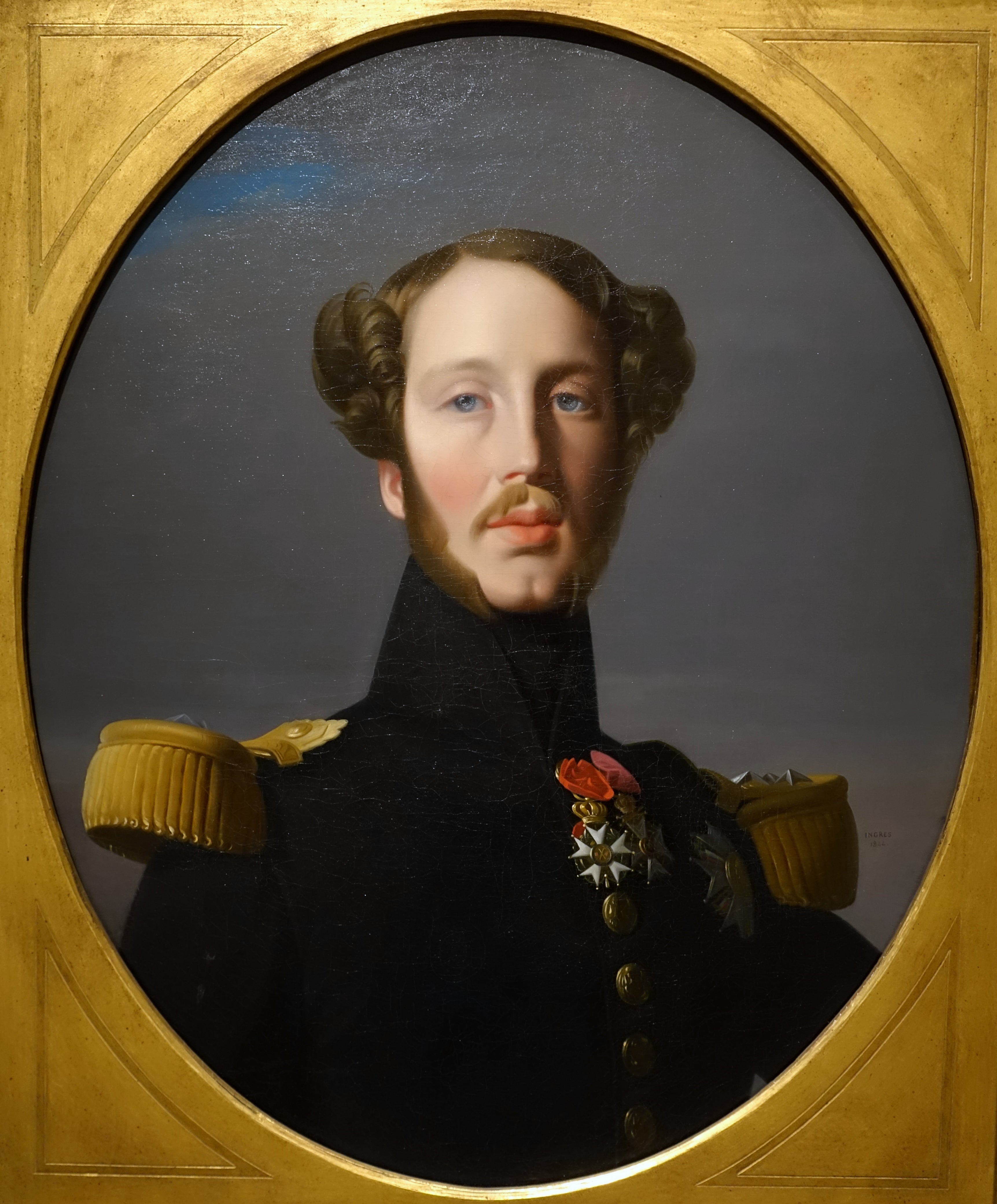 Portret Ferdynanda-Filipka Orleańskiego - Jean-Auguste-Dominique Ingres