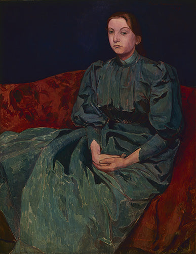 Portret Madeline, siostry artysty - Émile Bernard