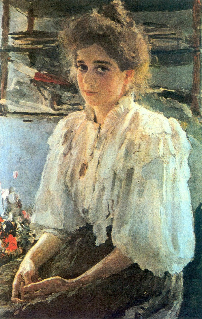 Madame Lwoff - Valentin Serov
