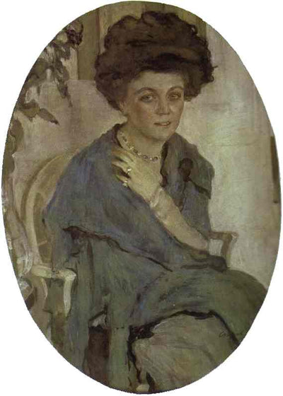 Portrait de Yelena Oliv - Valentin Serov
