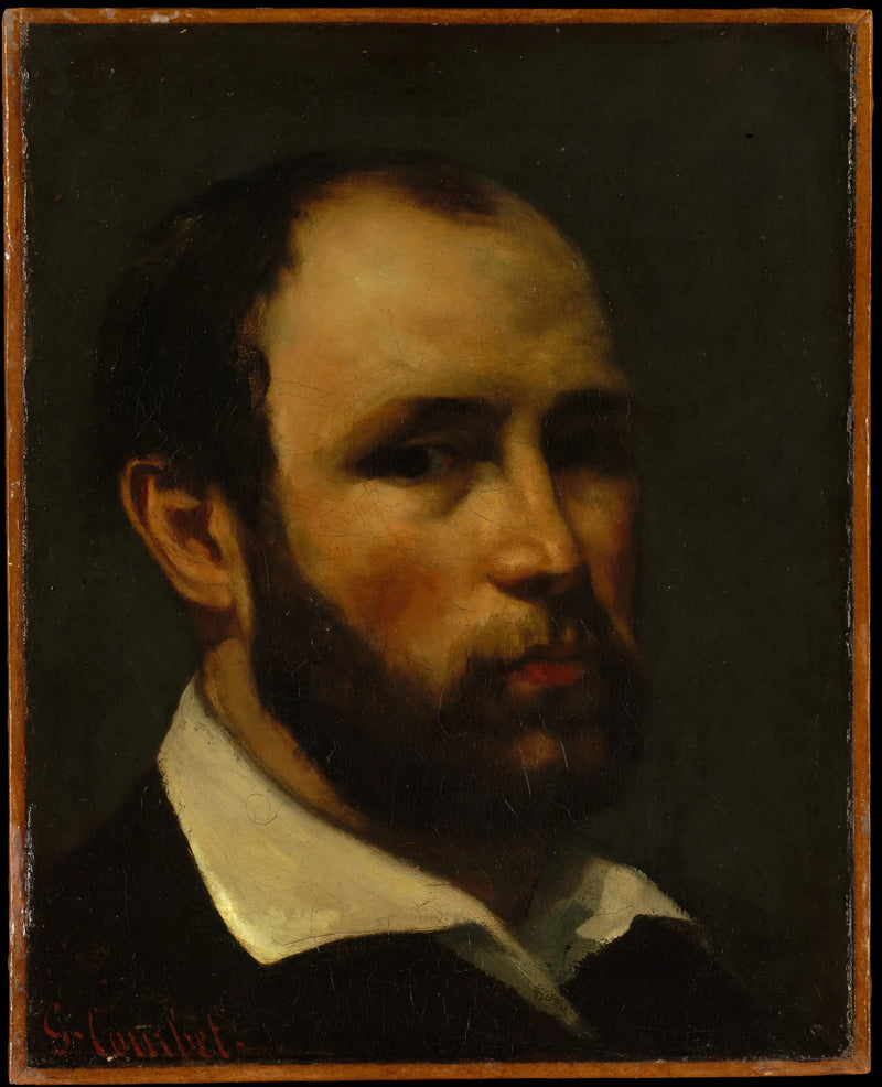 Portret mężczyzny - Gustave Courbet