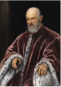 Portret senatora weneckiego - Jacopo Tintoretto