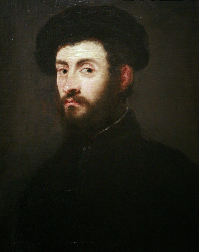 Portret mężczyzny w półpostaci - Jacopo Tintoretto