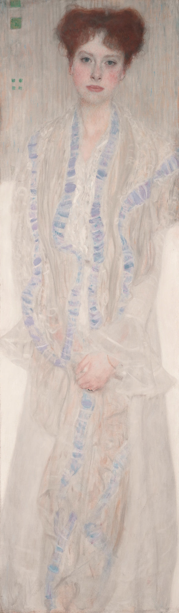 🌸 Portret Gerthy Felssöványi – Gustav Klimt (około 1902)