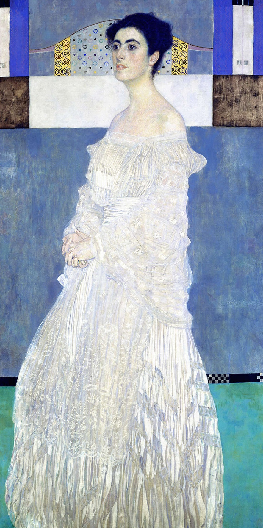 🎨✨ Portret Margarethe Stonborough-Wittgenstein – Gustav Klimt (1905)