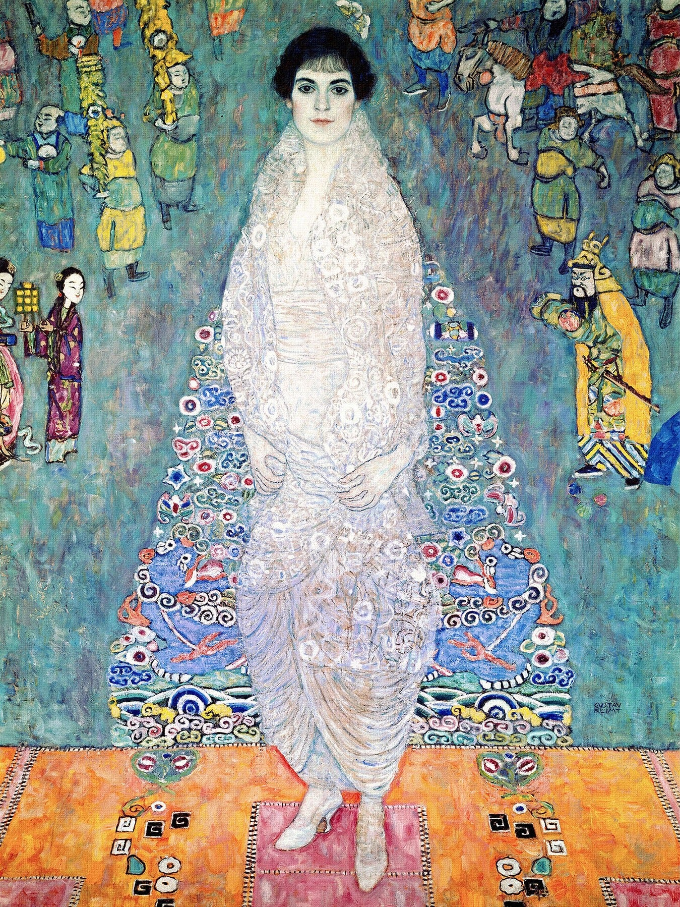 👑🎨 Portret baronowej Elisabeth Bachofen-Echt – Gustav Klimt (1914–1916)