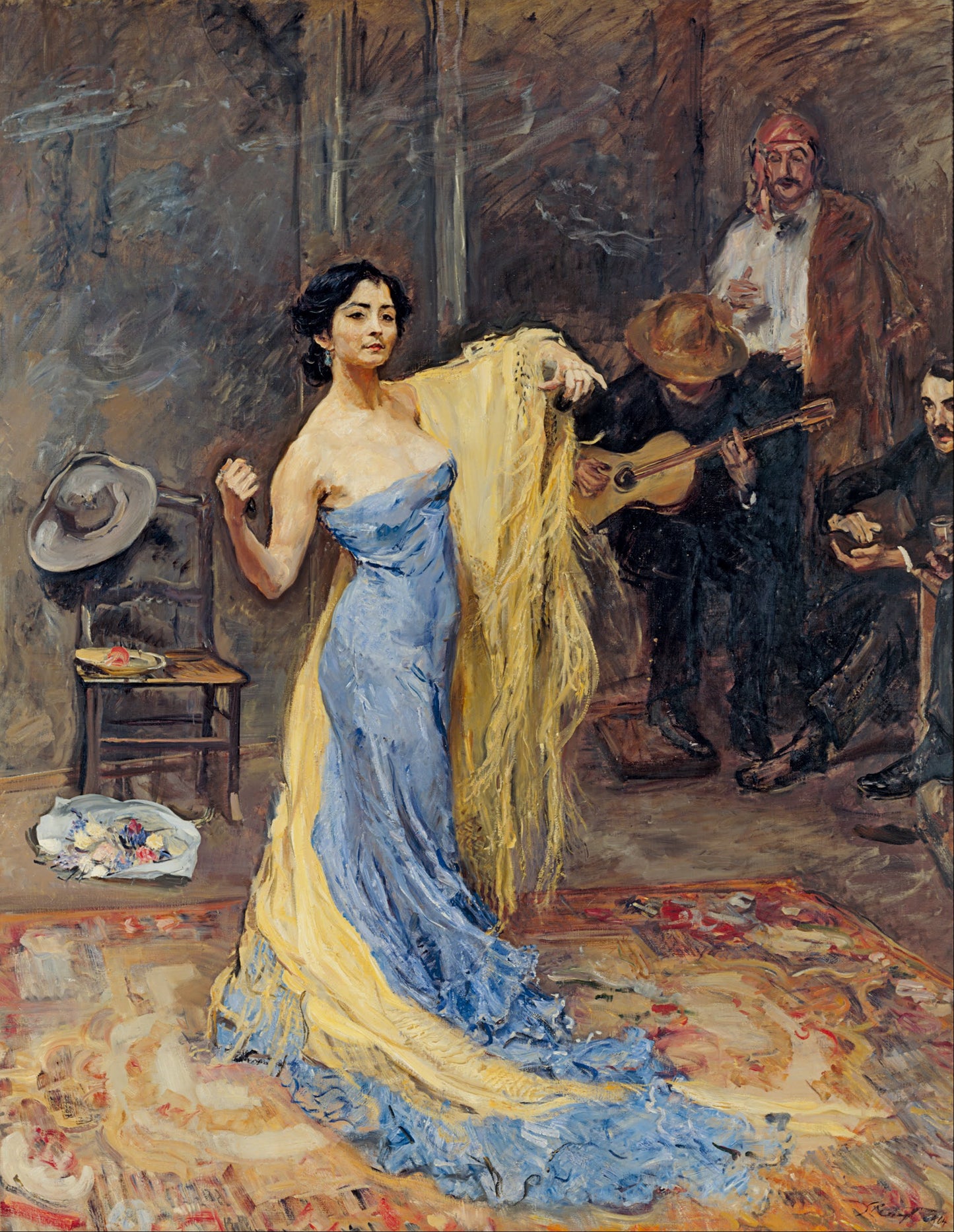 Portret tancerki Marietty di Rigardo - Max Slevogt